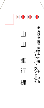 封筒を作るには